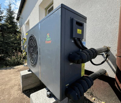 Powietrzna pompa ciepła w okolicach Grodziska Mazowieckiego