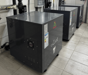 Kaskadowa instalacja pomp ciepła w Jabłonnie (Legionowo)