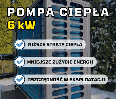Pompa ciepła 6kW na ile metrów