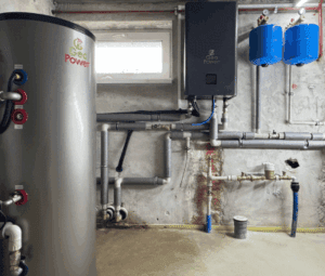 Instalacja Monoblok z zasobnikiem c.w.u