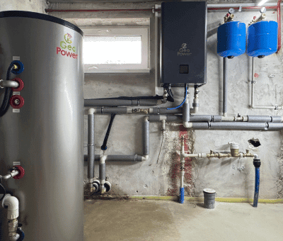 Instalacja Monoblok z zasobnikiem c.w.u