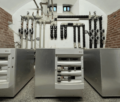 Instalacja pomp gruntowych w Katedrze