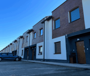 Budynek szeregowiec w Łodzi