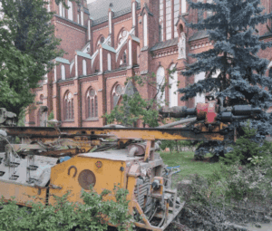 Odwierty przy Katedrze w Warszawie