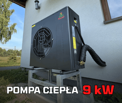 pompa ciepła 9 kw na ile metrów