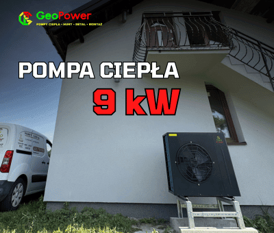 pompa ciepła 9 kw - zużycie prądu w domu jednorodzinnym