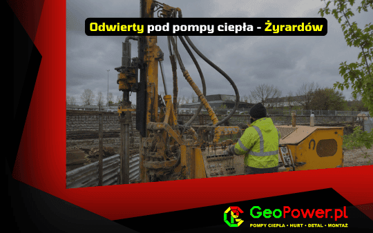 Odwierty pod pompy ciepła - Żyrardów - GeoPower pompy ciepła