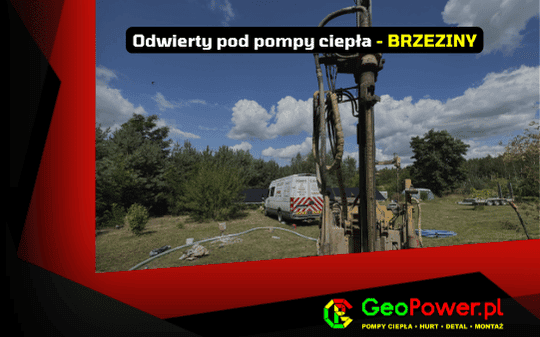 Odwierty pod pompy ciepła - pompy ciepła GeoPower