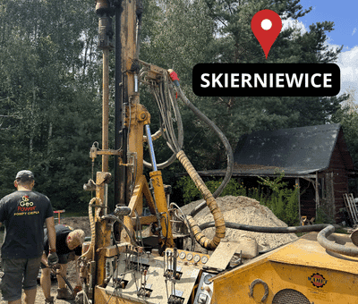 Odwierty pod pompy ciepła - Skierniewice