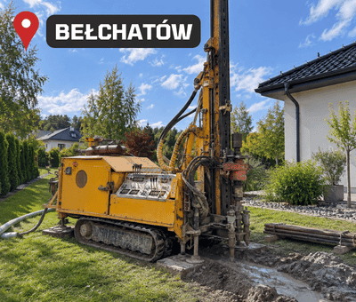 odwierty pod pompy ciepła Bełchatów